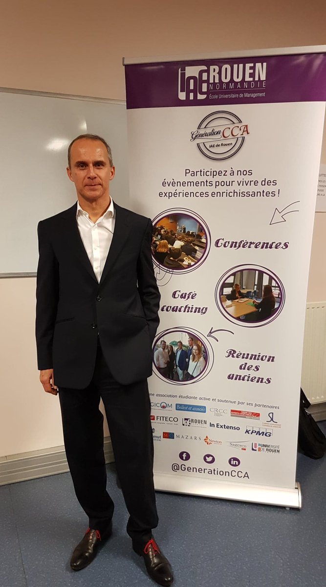 L'<a href="/IAEdeRouen/">IAE Rouen Normandie</a> a eu le plaisir de recevoir, mercredi 8 janvier 2020, M. Sylvain Boulaire de Normandie Valorisation dans le cadre d’une conférence dont le thème était « L'accompagnement financier des entreprises ».
Merci à M. Boulaire pour sa présence.
<a href="/univrouen/">Université de Rouen Normandie</a>