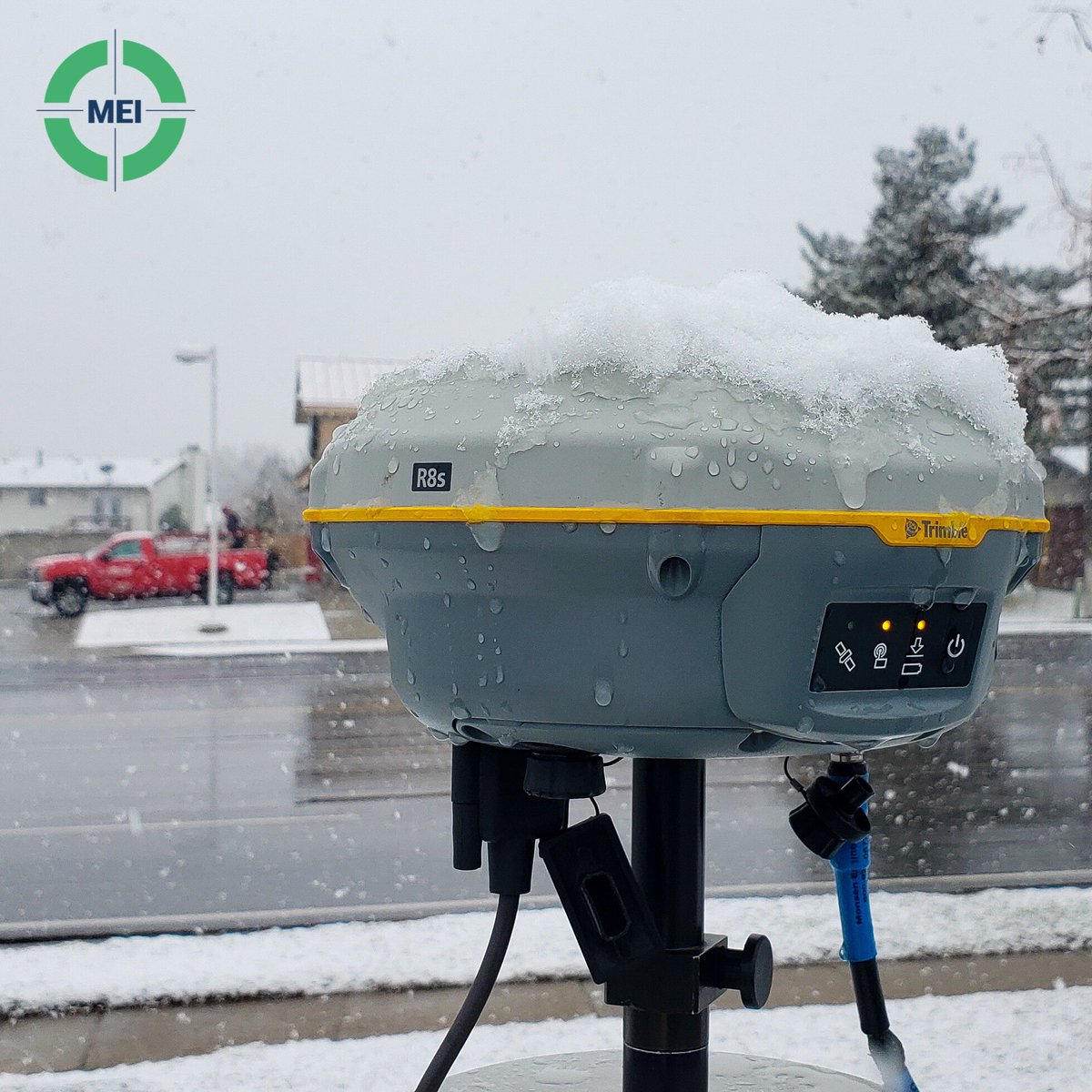 MEIamerica's tweet photo. We hope you’re having a great start to 2020 - nothing like some fresh snow to kick off the new year!
@TrimbleNews Built to Last!
Photo courtesy of Sean Ireland
#meiamerica #letitsnow #surveylife #fieldwork #landsurveying #trimbletech https://t.co/dagAW5txEt