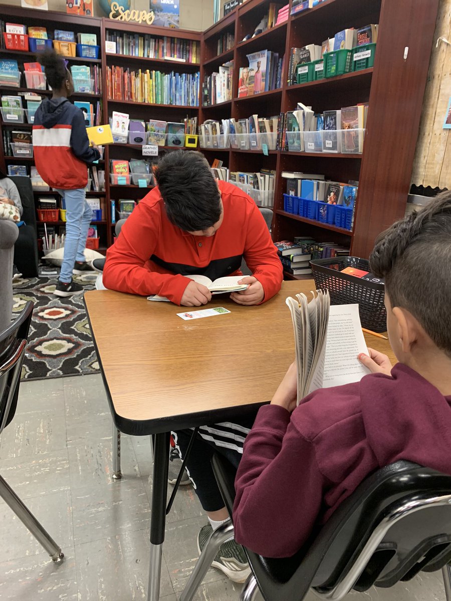 BSMS720's tweet image. Scenes from Period 4 today #readingtime #bsmsreads @gless54 #mgbookvillage #nctevillage #nerdybookclub @BayShoreMSLrnrs @BayShoreSD_ELA