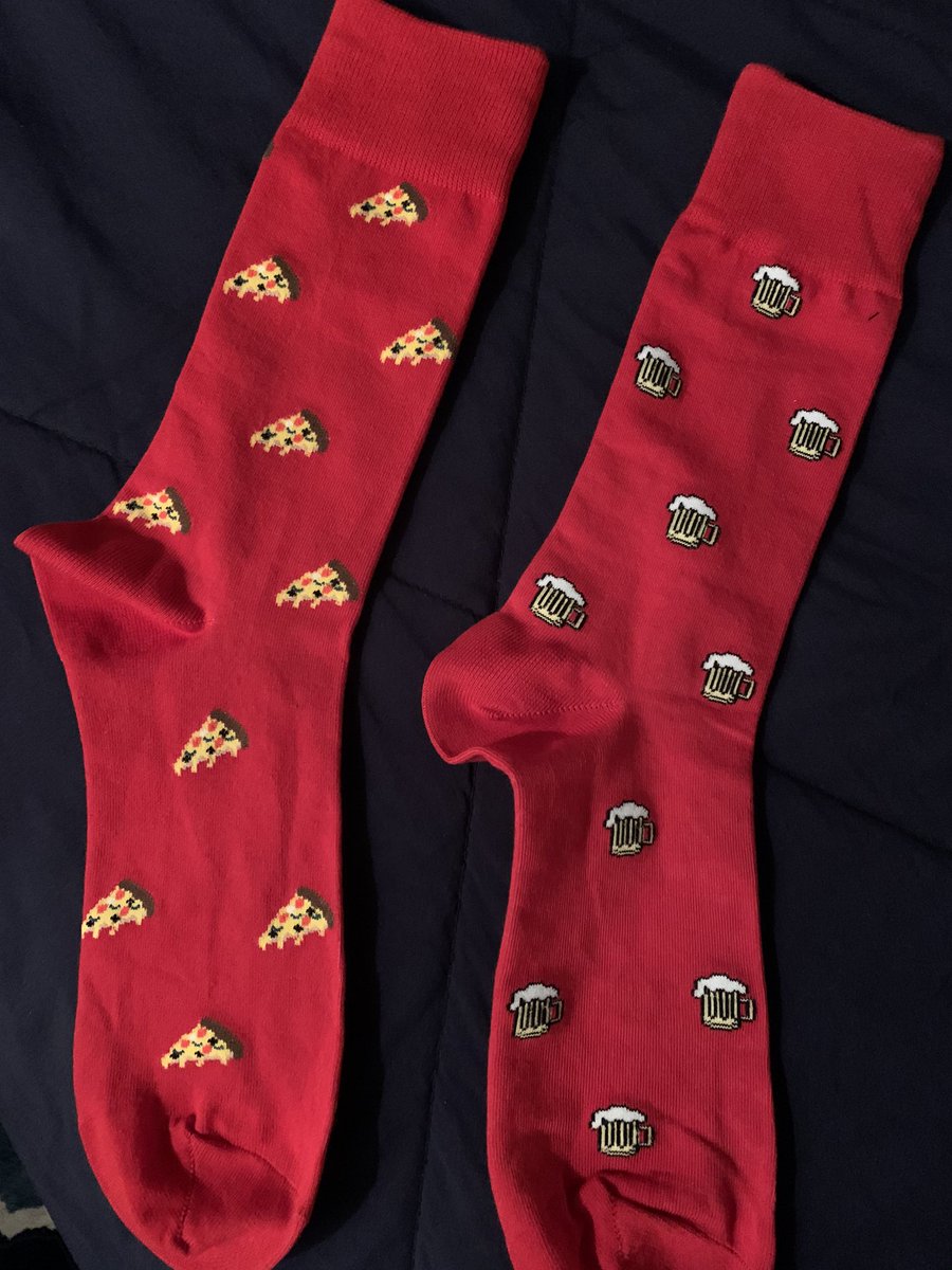 theDerekD's tweet image. Pizza on one sock and Beer on the other, hmm coincidence @MPullano?! What you think @PBRPosse_ &amp;amp; @pbrfanpage?! 

@PBRpod #pbrpodcast #pbrposse #letsdoit