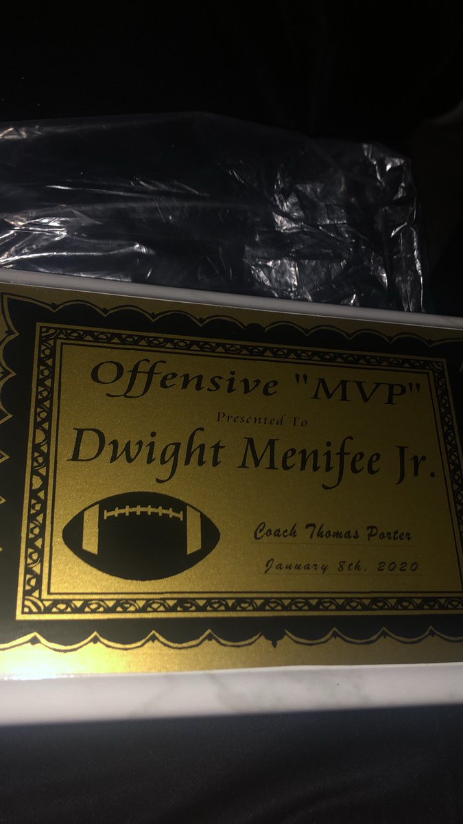 Dwight Menifee Jr tweet media