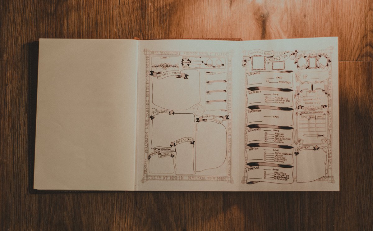 roll4int's tweet photo. Check out the #DnD 5e #characterSheet notebook we created over at our site. https://t.co/VHyJsymyqo https://t.co/wikelCfVpG
