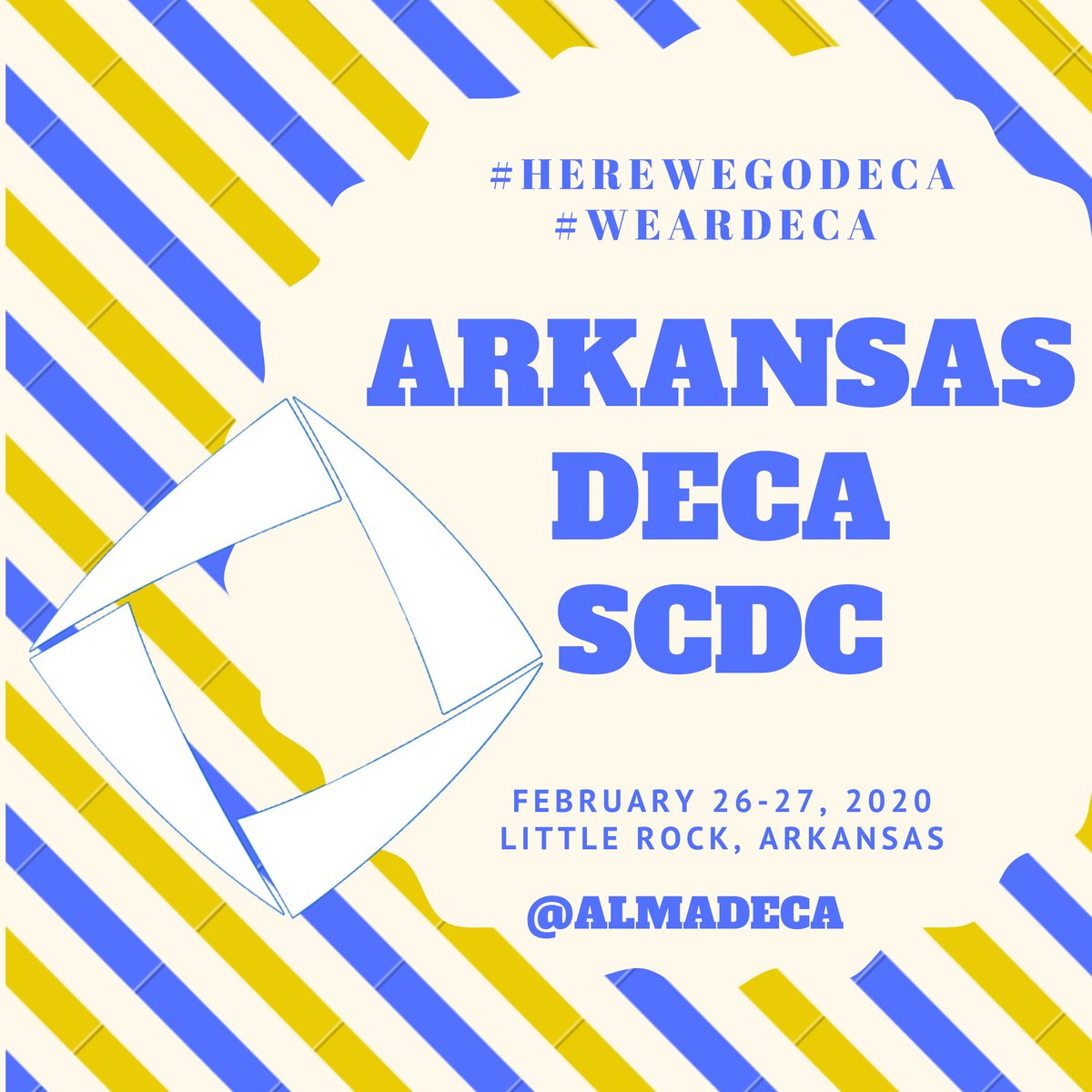 AlmaDECA's tweet photo. It's #DECAseason! @DECAInc @ArkansasDECA @AlmaSchools @EdDcte @ARCareerEd #HereWeGoDECA #weARdeca 🔷️ https://t.co/XqY7oHsrUM