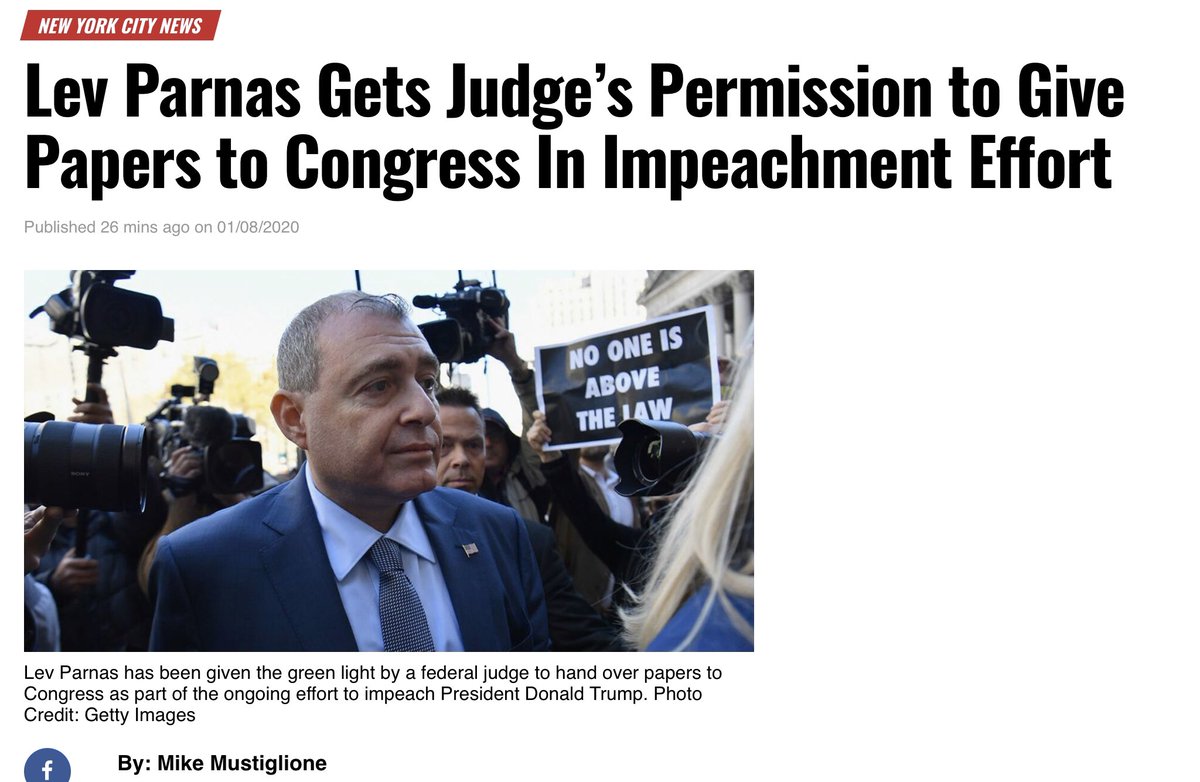 The Hill is alive with the sound of impeachment With documents singing A tale of treason and greed http://thejewishvoice.com/2020/01/08/lev-parnas-gets-judges-permission-to-give-papers-to-congress-in-impeachment-effort/