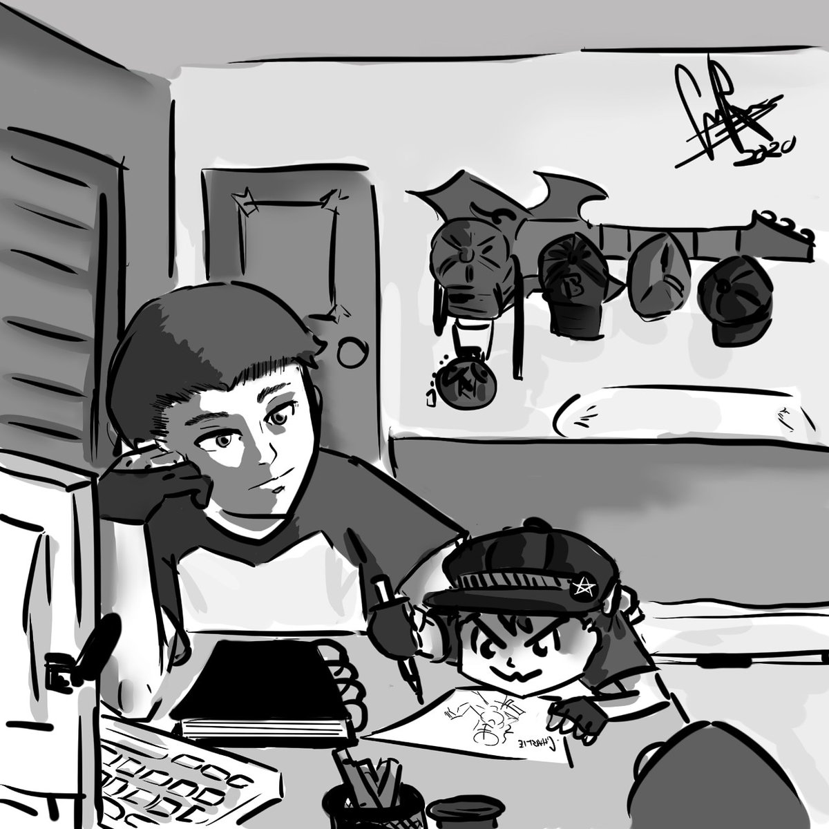 CharzRedblaze's tweet photo. Drawing session

#Digital #digitalart #Original #originalart #wacom #wacomintuosdraw #Charly #drawingoftheday #drawingjam #2hour https://t.co/FMraAxNocR