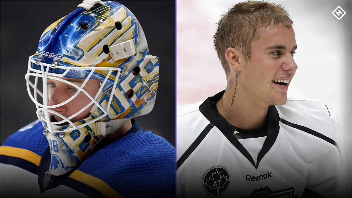 TheSTLBlues's tweet image. Challenge accepted: St. Louis Blues&apos; Jordan Binnington will face Justin Bieber in breakaway competition sportingnews.com/us/nhl/news/st… #NHLBlues