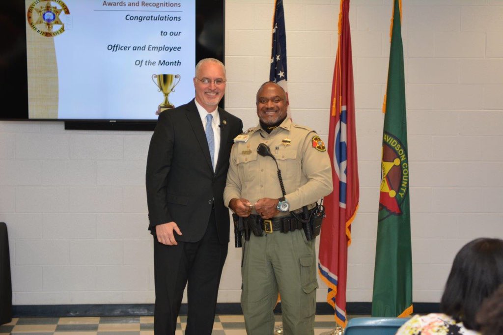 NashSheriff's tweet photo. Each month we nominate a #SuperTweeter! This person through any form of social media is our foremost online advocate and helps us spread the word about the great work being done by our officers/staff! Congratulations to our newest #SuperTweeter, Solomon Holley! https://t.co/x0xSklWVCL