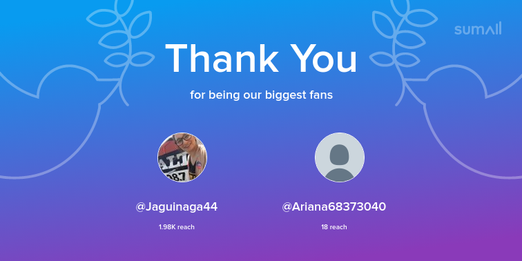 papercut24_7's tweet photo. Our biggest fans this week: Jaguinaga44, Ariana68373040. Thank you! via https://t.co/KDfZP9XSiX https://t.co/i3HDtugp7g