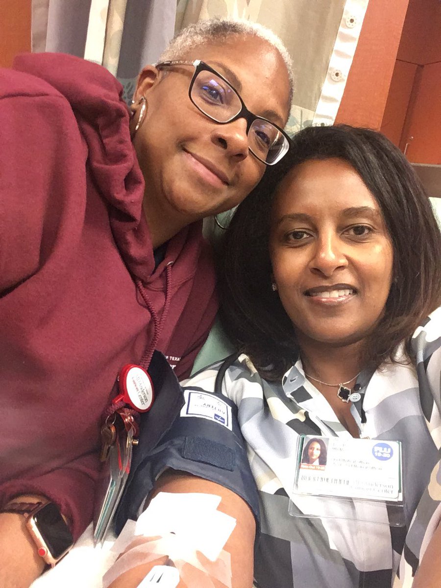 Give the gift of life! O-positive blood donors are critically needed ⁦@MDAndersonNews⁩. Andre and all our awesome donor technicians make the process easy and painless. Call 713-792-7777 to volunteer.