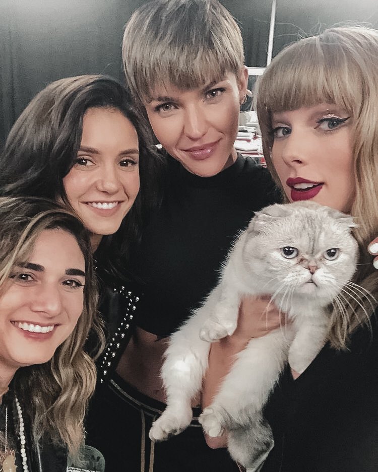 Happy birthday, nina dobrev. thank you for always supporting taylor. we love you. 