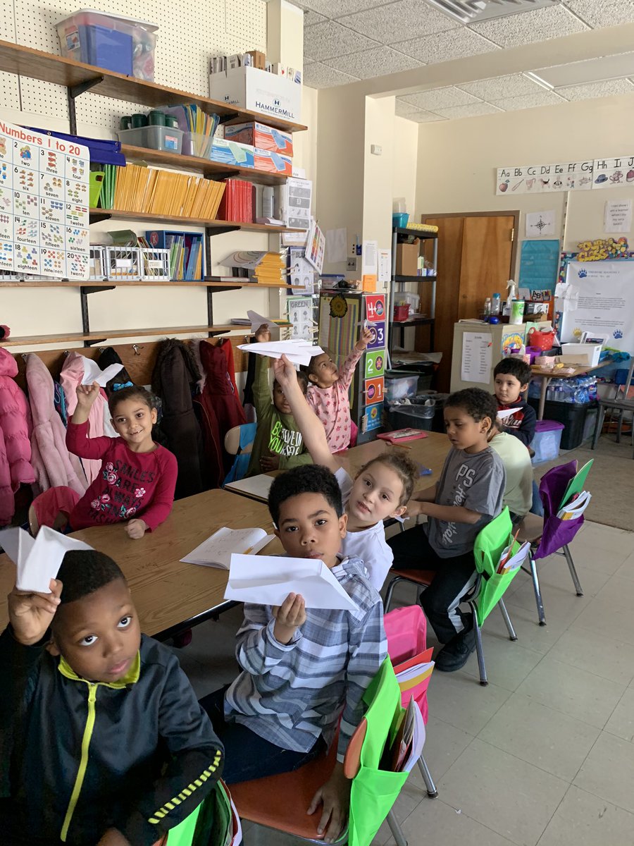 SembreyRoth's tweet photo. Having fun with my 1st grade friends in Ms. Lippa’s room during our Foundations lesson today, learning how to follow directions. What better way to practice, then making paper airplanes 😃. The kids had so much fun! @RCSDFoundations @theodore_43 @DianaRadley17 @KishaMorgan100 https://t.co/y2xbsq6gf6