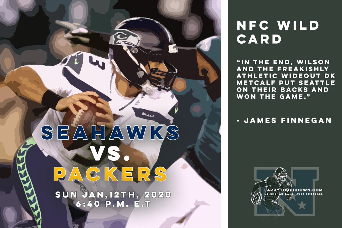 The2MG's tweet photo. #GoPackGo and #Seahawks will go head to head on Sunday! @goss2MG will be live tweeting the game @larrytouchdown! https://t.co/FeAmYQhzsy