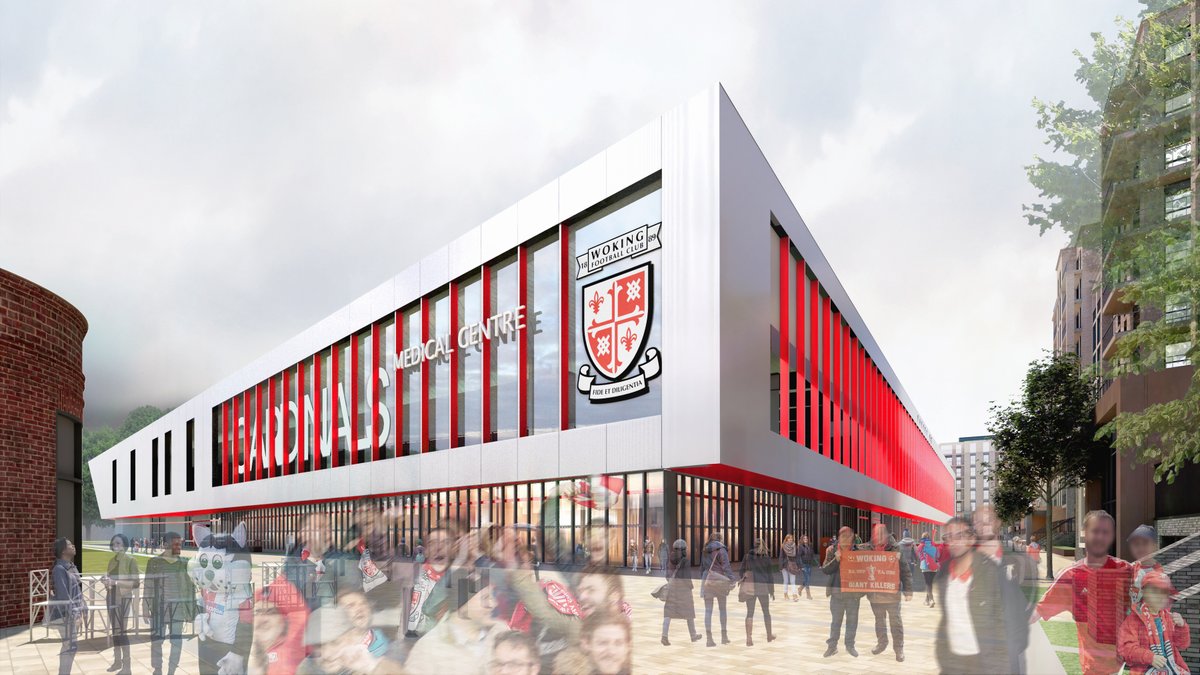 Time is running out. Support Woking Community Stadium at wokingcommunitystadium.com