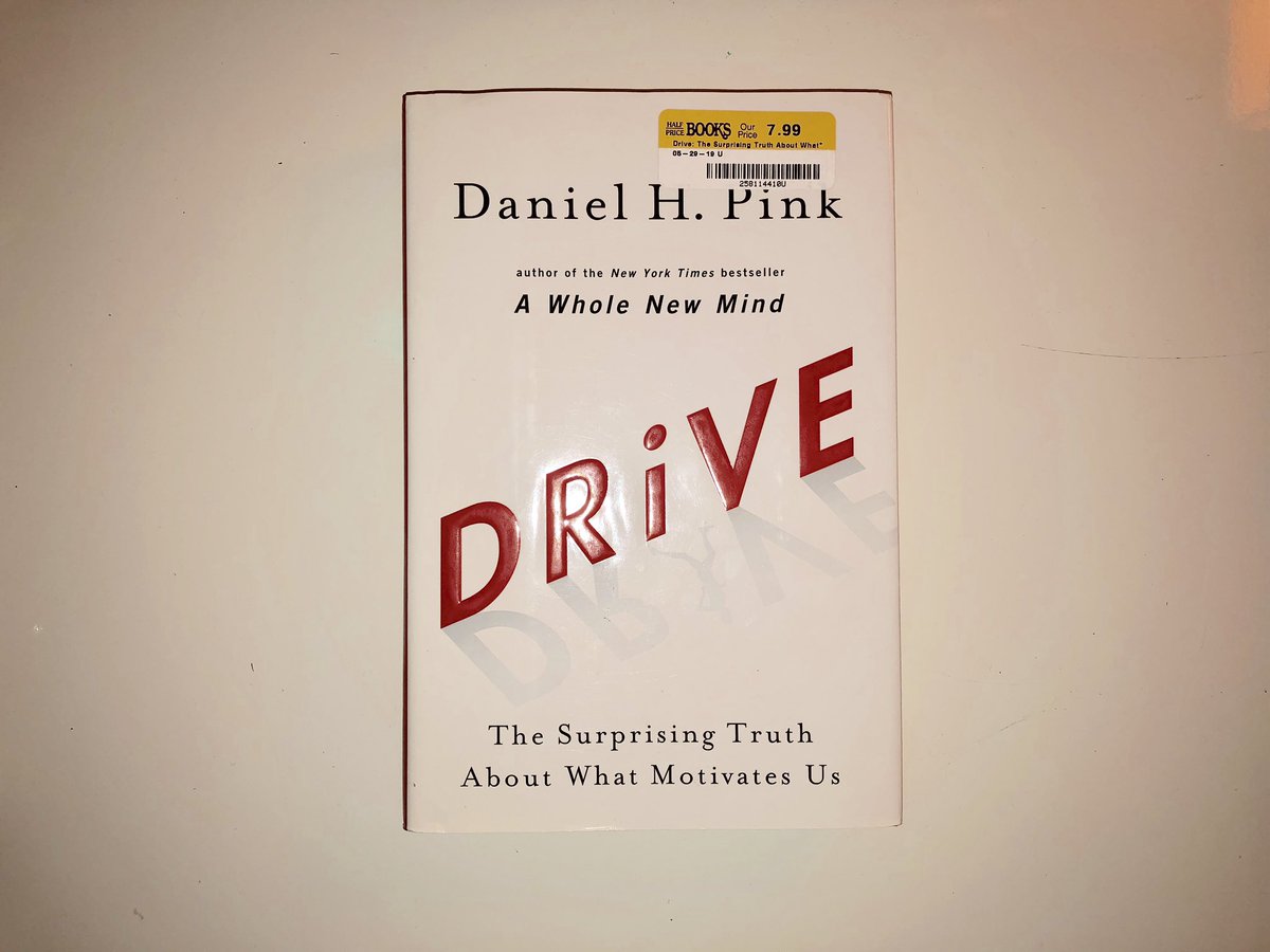 2. Drive by Daniel PinkPage Count: 256 (479 total)Began: January 7th Finished: January 8th