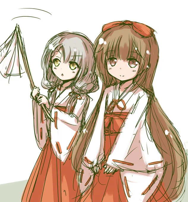 巫女さんよしなー。 