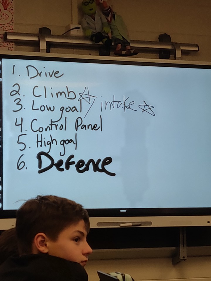 Build Season has begun, first meeting after kickoff. More footage to come from kickoff and build season on our YouTube channel.