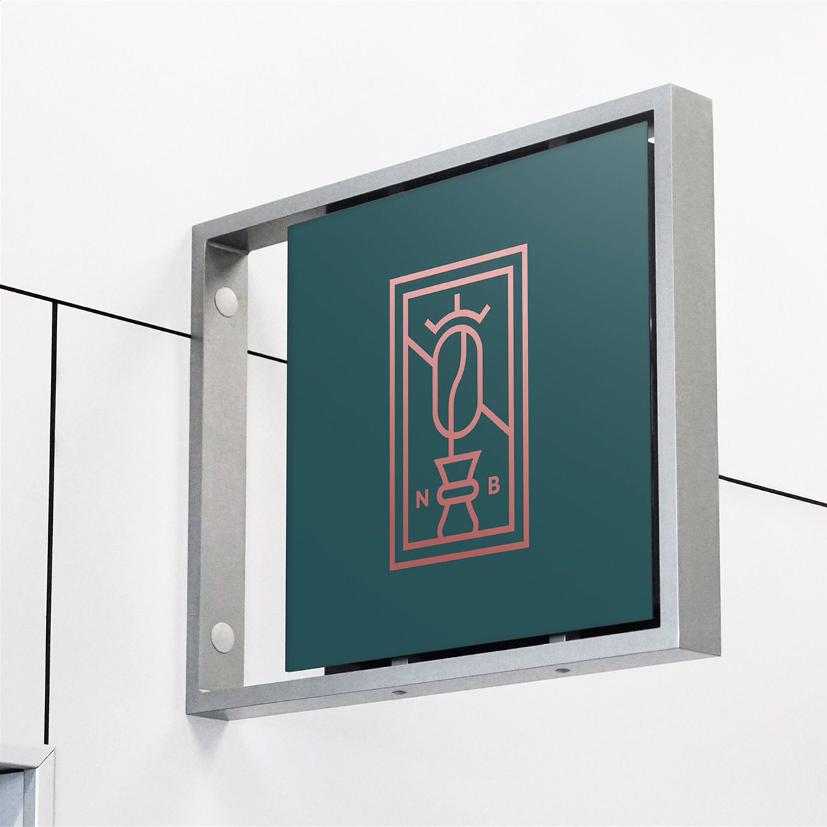 كافيه NOMI BEANS - الهوية البصرية