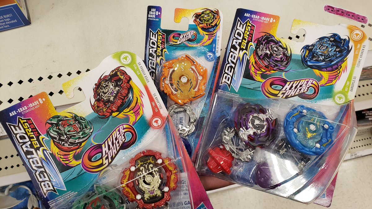 DarrelJDelfin's tweet image. The @Beyblade_Burst #HyperSphere line is finally hitting shelves! Super excited for a whole new generation!
