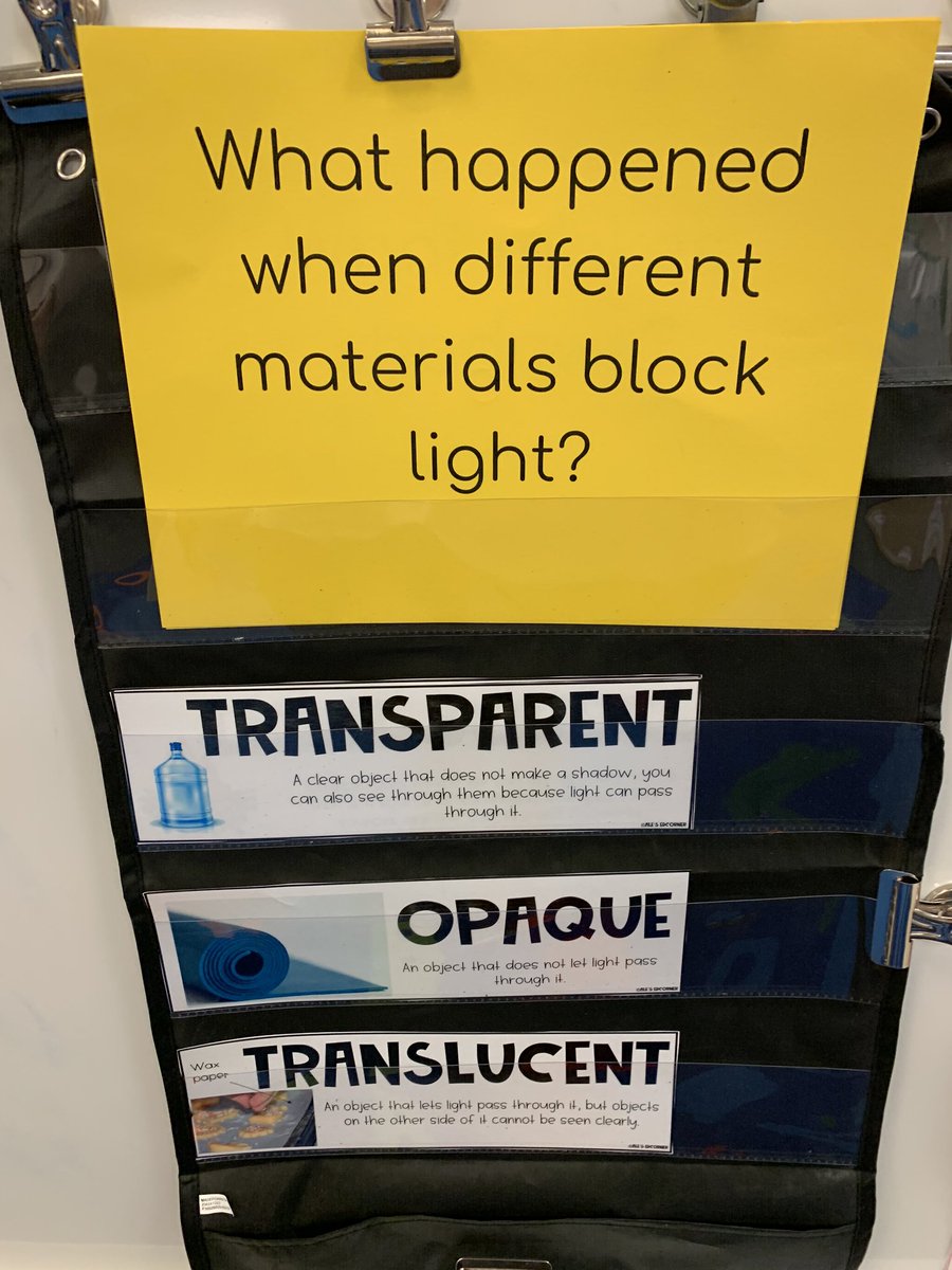 BassettsFirsts's tweet photo. Investigating how we make shadows, and what blocks light with different materials.
#csdvt #csdscience #ngss #umschamps https://t.co/cfbiu6h9Ft