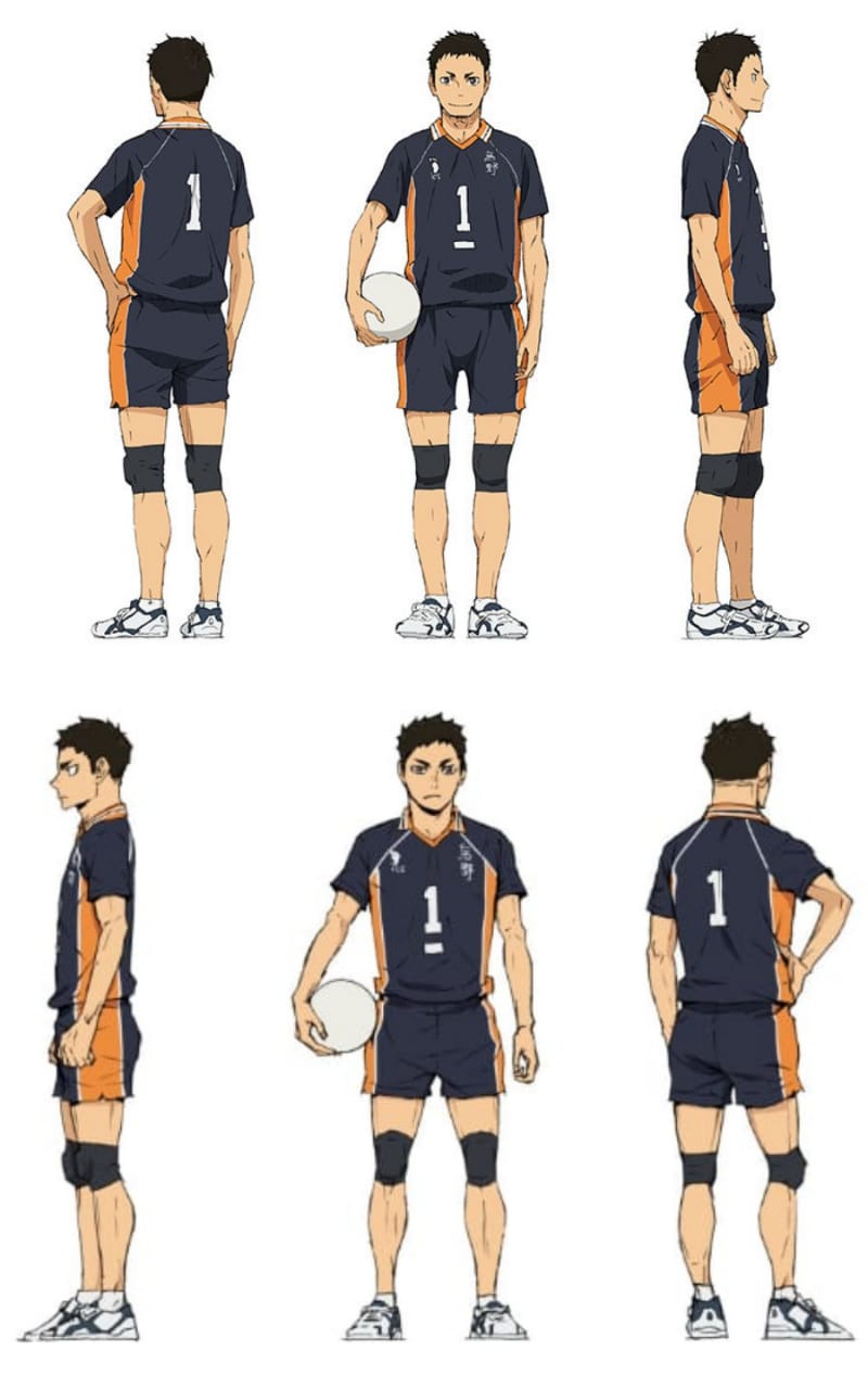 wen 🌻 on Twitter: "Old and new character design for daichi