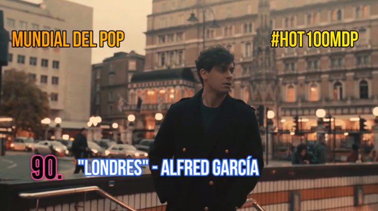 AlfredGarciaInt's tweet photo. #DeLaTierraHastaMarte de @alfredgarcia en los 200 mejores vídeos del 2019 de @MundialDelPop10 🇨🇴🙌🎶 #TOP2 del #HOT100MDP. #Londres #TOP90, #Cicatriz con @_ismaromero_ en el #TOP57, #Wonder #TOP37. Gracias a todxs por sus votos. ♥️ @alfredfansOFCL |🎥: https://t.co/8dWsWiKVhF https://t.co/2puM8Vm2LZ