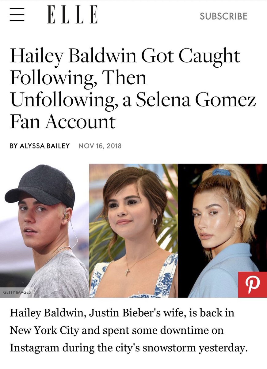 14. hailee “accidentally” followed selena gomez fan accounts *after stalking them ofc* and dms the person who runs the account to apologize 
