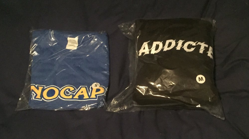 BrothersFishman's tweet photo. Just recently arrived home from a holiday over Christmas and the New Year to this amazing merch! I love it sm @adifishman! 😍😍😍 #AddictedMerch https://t.co/7zuXDPZXvu
