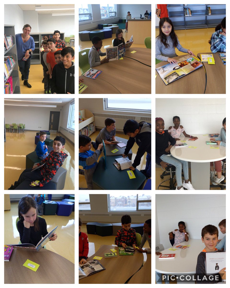 Le plaisir de lire était plus que palpable pour les élèves de la classe de 3/4 de Mme Suzanne. Ils étaient les premiers à utiliser ce bel espace aménagé par notre bibliotechnicienne Mme Brigitte qui n’a pas ménagé ses efforts pour les accueillir dans les meilleures conditions.📚