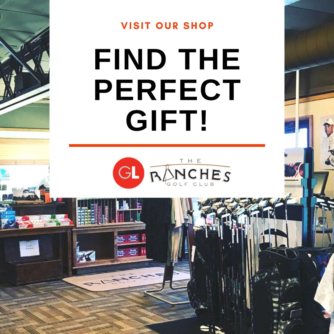 TheRanchesGolf's tweet photo. If you’re looking for the right gear for the golfer in your life, come check out our store. We have some of the top brands and are ready to help you find what you need. #golfgear #golfshop https://t.co/AW9mRsagY3