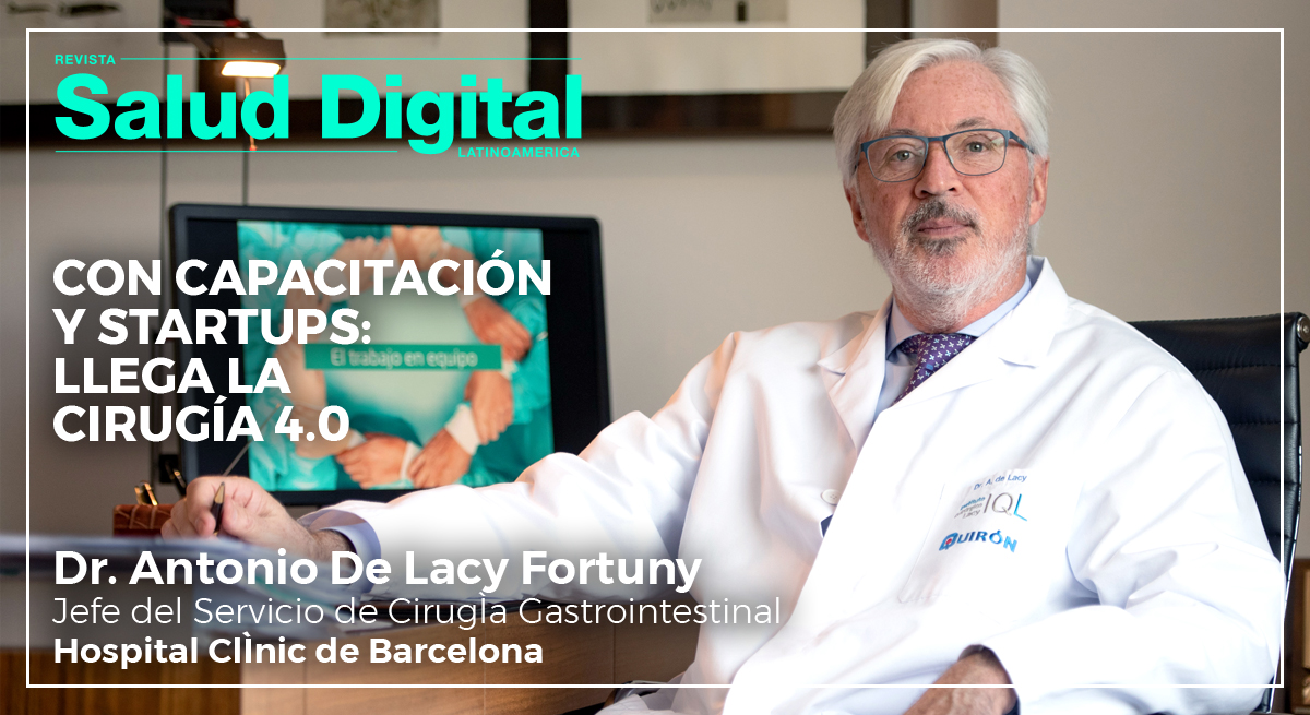 SaludDigitalLA's tweet photo. El Dr. Antonio De Lacy, cirujano español reconocido mundialmente como pionero en su especialidad, relata su experiencia y su aporte actual en la nueva era de la Salud Digital.
https://t.co/d5A2SVxnQw https://t.co/RKKgri4CXW
