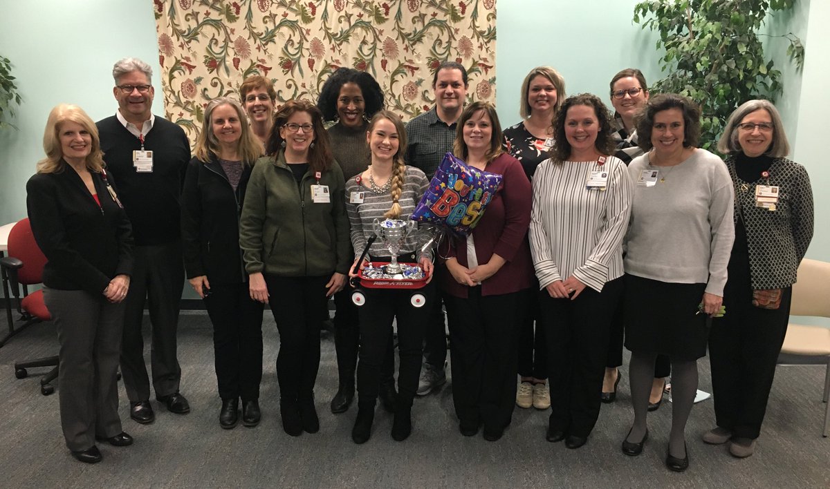 tracy_miller1's tweet photo. Big trophy day yesterday! Congrats to two Riley outpatient clinics on creating exceptional, compassionate experiences for patients and families- Charis Center and Traumatic Brain Injury teams. @RileyChildrens @IUHealthTeam #wedeliverwednesday https://t.co/eBtQ3dAvSd