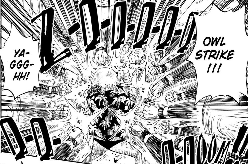 Then Franky has a fight with Fukurou. Fukurou has a dokiri of 800, which is 20 less than Blueno. However Franky with low/ no Cola was still able to fight him head on. Being able to damage him and take his hits.