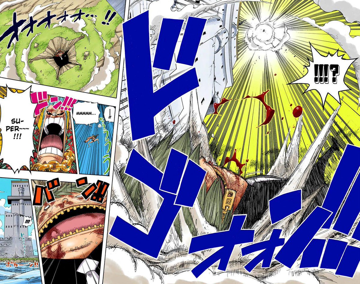 However with Cola Franky was able to easily overpower Fukurou. And he later on was able to defeat Fukurou with a coup de vent (which was also able to send monster point chopper back). His real struggle being Fukurou's speed which Fukurou specialized in Soru.
