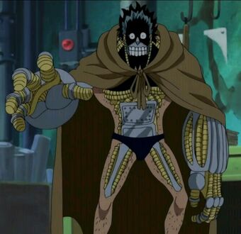 At Sabaody Franky was able to send a Pacifista flying with his Coup de vent. When he was sent to Katakuri island, Franky activated a switch causing a huge explosion. It destroyed his front body but he still managed to survive it.