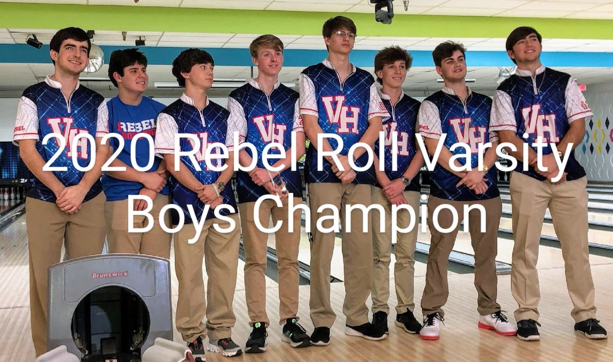 🎳Congratulations to Varsity Boys for winning 2020 Rebel Roll! #YouPlayOneRebelYouPlayUsAll <a href="/AHSAAUpdates/">AHSAA</a> <a href="/vhcschools/">Vestavia Hills City Schools</a> <a href="/1rebelathletics/">Vestavia Hills Rebels Athletics</a>