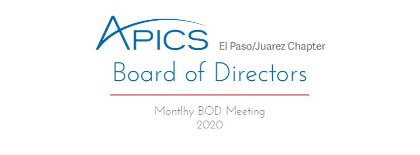 We are at the Monthly BOD Meeting, reviewing the plans for 2020, thank you Directors for your leadership “Success demands singleness of purpose.” Vince Lombardi, Head Coach Green Bay Packers (1959-67) 👏💡#apics #leadership #WednesdayMotivation