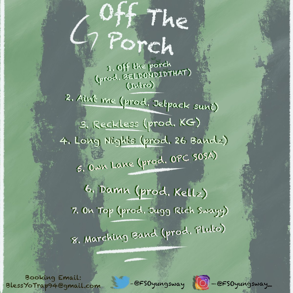 FSOYungSway_'s tweet image. Who ready for the tape to drop 1-10-20 #OffTheporch #BlessYoTrap #explorepage