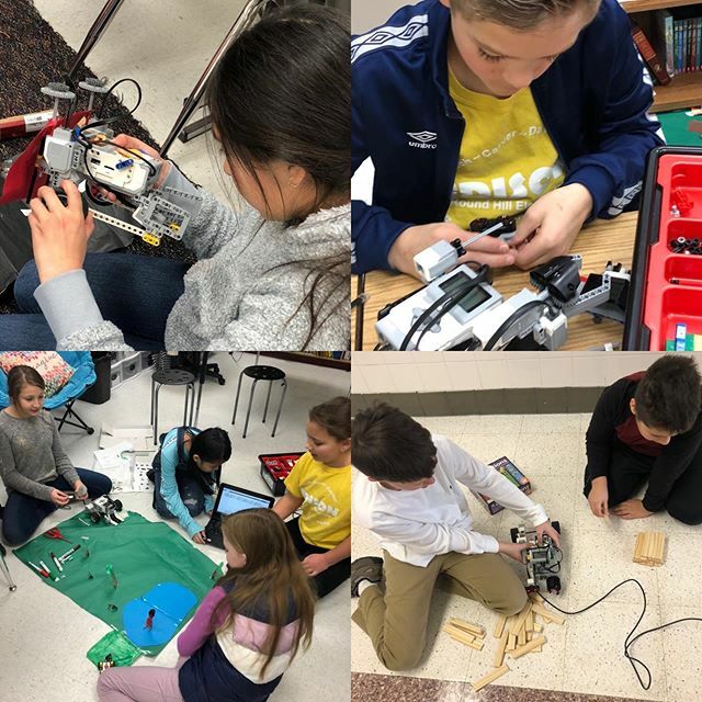5th gr robotics experts creating robots to solve real world problems! See them @ our Epic Showcase Tues starting at 9:30 am #goRHbears #rhes20 @lcpscodes @rhlcodes ift.tt/2sRxTM1