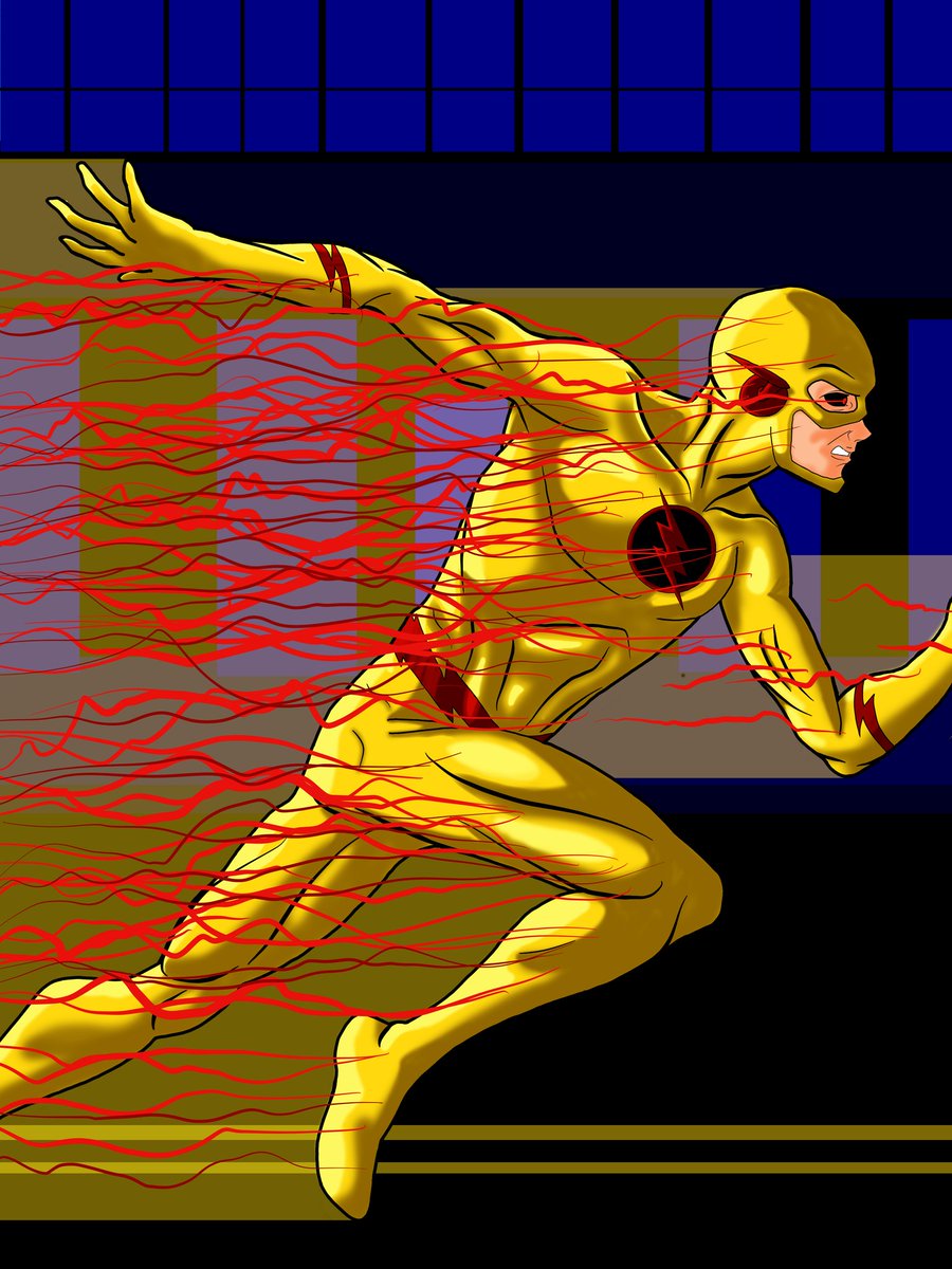 SpiderBite1962's tweet photo. Who else missed this guy during the #CrisisOfInfiniteEarths ? #digitalartwork #fanart #myart #reverseflash #eobardthawne #speedster #negativespeedforce @CW_TheFlash https://t.co/3tIyqFtCVI