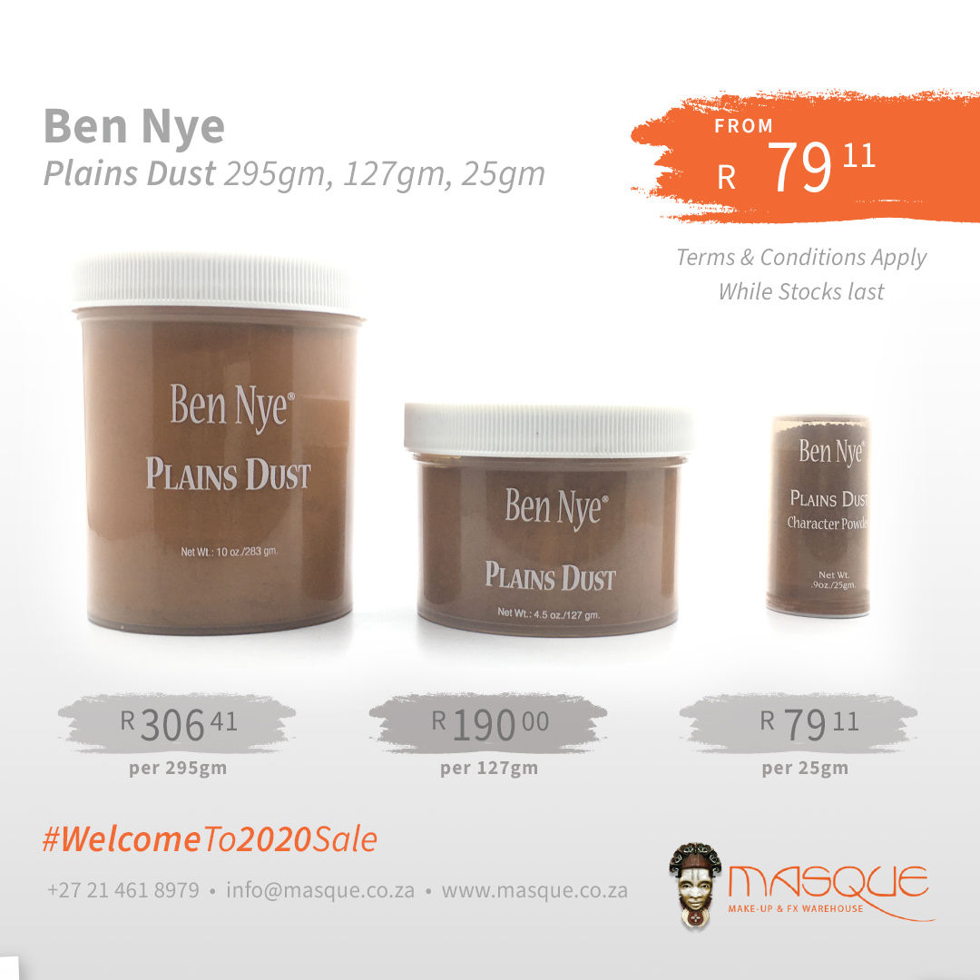 MasqueMakeupFX's tweet photo. #WelcomeTo2020Sale⁠
Get down and #dirty with @bennye #dustpowders for your next #makeupeffects #film : #BeatImportCost All #products on local shores  #lastyearsprices #prices : #UnbeatableDeals if you can land this product on local shores cheaper we will beat the price. @bennye https://t.co/UGphkqpoh8