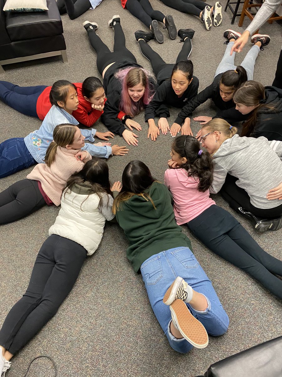 Team building with Team Orca creating space to build community <a href="/KwaySD43/">Kwayhquitlum Middle</a> @Trixie16Quan #learningcommons