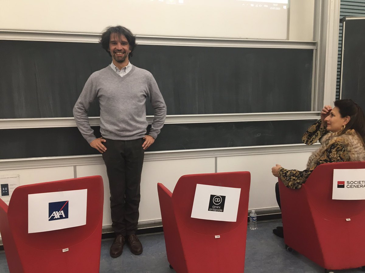 #dauphine I’m so proud to be jury like #thevoice but for recruitment for #axa