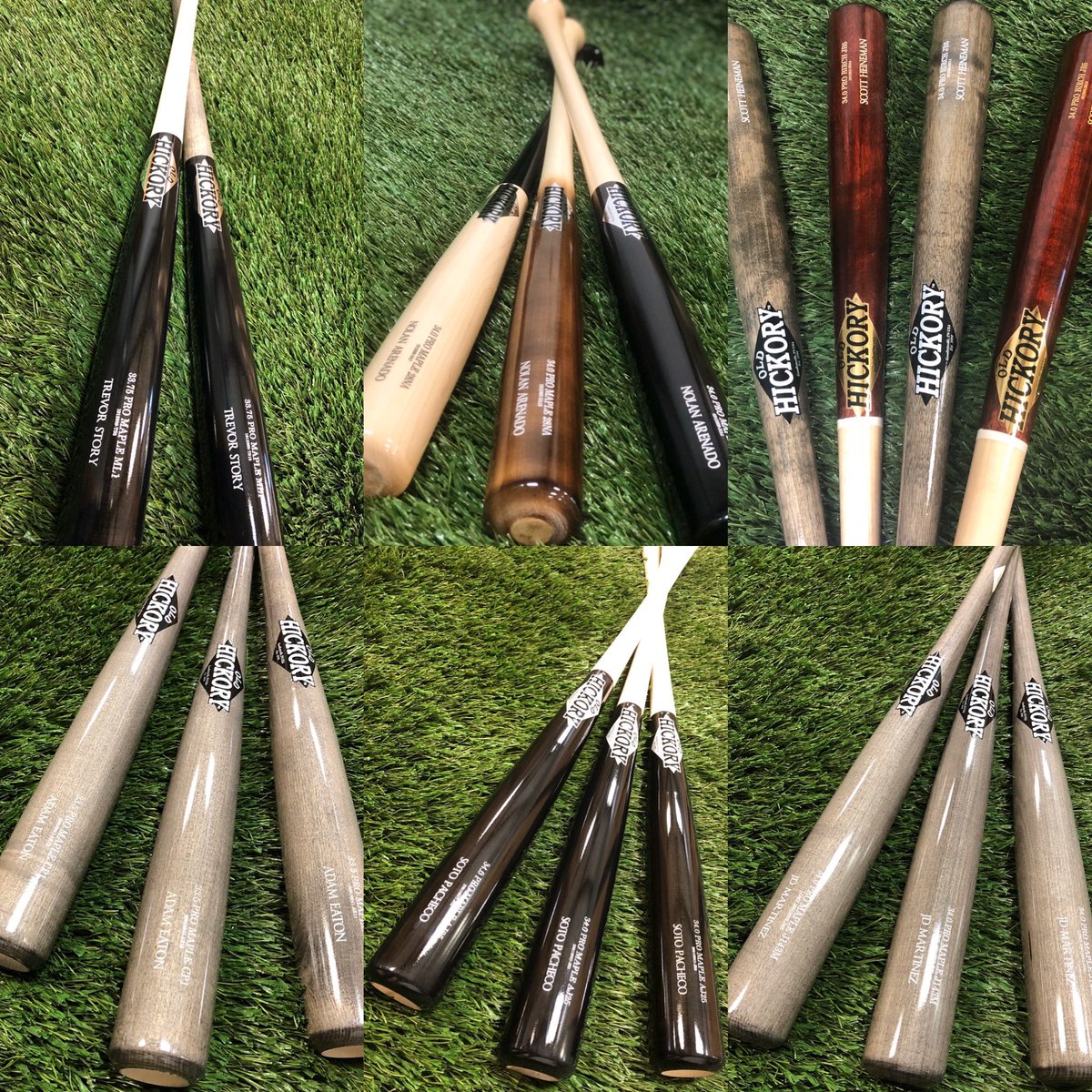 old hickory bats