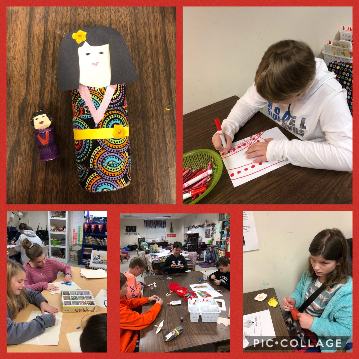 Crystal Maynor (@mesbluedevilart) on Twitter photo Enjoying our journey to Japan in the STEAM Lab. Love to see Ss taking the learning even further at home in their free time!! <a href="/MESBlueDevils/">Model Elementary School</a> @fcsarts <a href="/FloydCoSchools/">Floyd County Schools</a> Enjoying our journey to Japan in the STEAM Lab. Love to see Ss taking the learning even further at home in their free time!! <a href="/MESBlueDevils/">Model Elementary School</a> @fcsarts <a href="/FloydCoSchools/">Floyd County Schools</a>