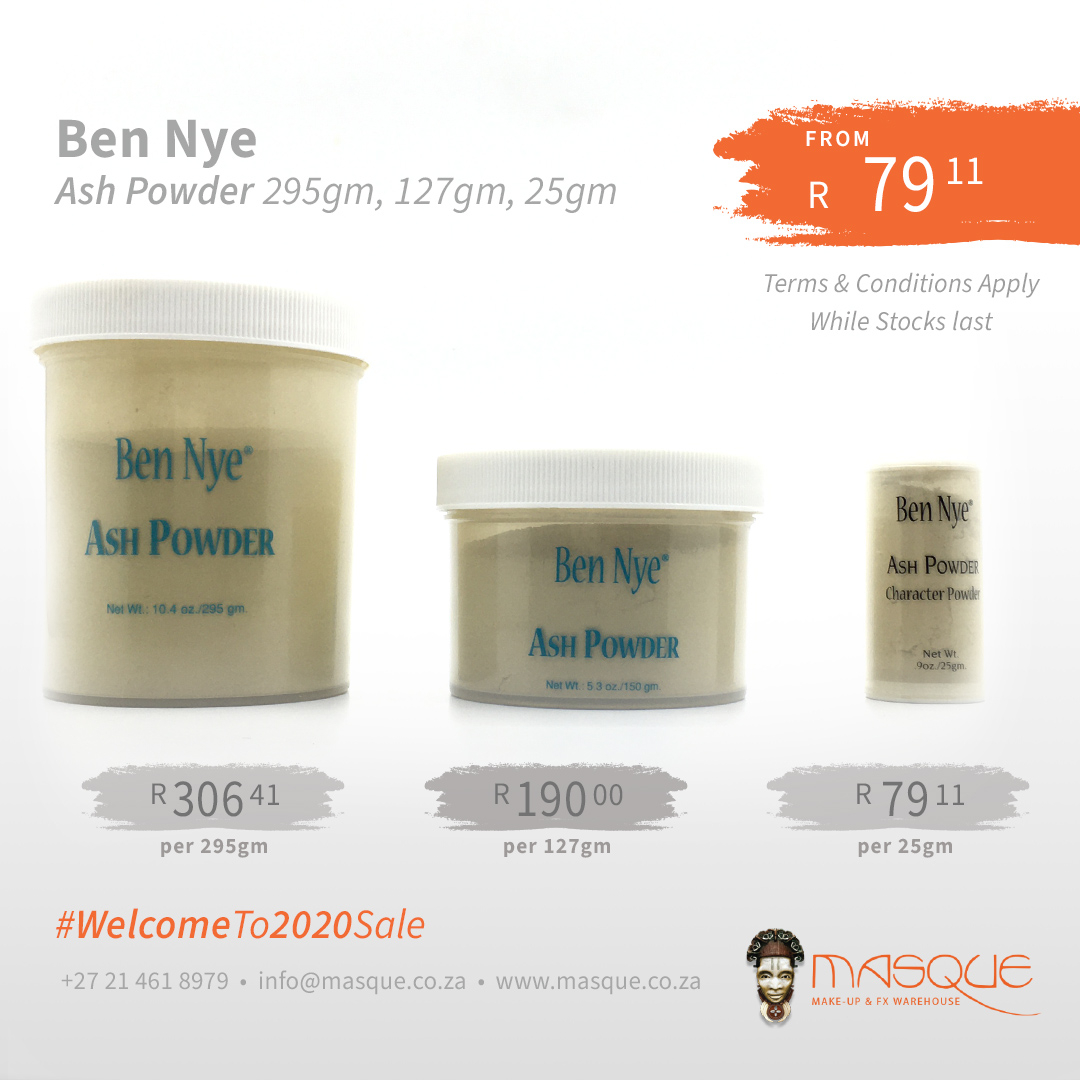 MasqueMakeupFX's tweet photo. #WelcomeTo2020Sale⁠
Get down and #dirty with @bennye #dustpowders for your next #makeupeffects #film : #BeatImportCost All #products on local shores  #lastyearsprices #prices : #UnbeatableDeals if you can land this product on local shores cheaper we will beat the price. @bennye https://t.co/duZP1vPYGv