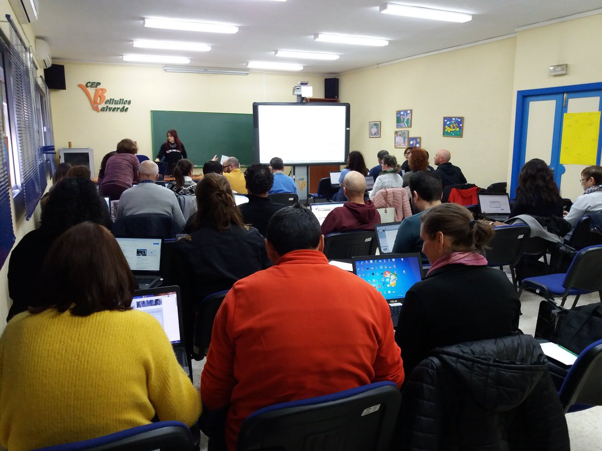 LauraMarPor's tweet photo. Varios centros de Almonte y Bollullos formándose en aplicaciones de movilidad: cuaderno del profesor, Ipasen, Iséneca con Alicia.
El @cepbollullos apuesta por formar a su profesorado en herramientas de la junta. https://t.co/pJdYS5Co68