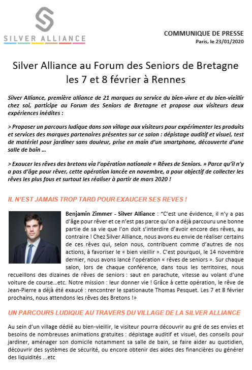 SoluviaParisIDF's tweet photo. 🗓️7 et 8 février 2020, Salon des #seniors de Rennes
Venez découvrir les solutions pour rester vivre dans votre logement et percevoir un capital, #viager mutualisé 
👉Rendez-vous Parc des expositions HALL 3 de 10 à 18h ! https://t.co/dzgE6HpyDV code VIFB20
@Silver_Alliance https://t.co/3EN96IVMQi