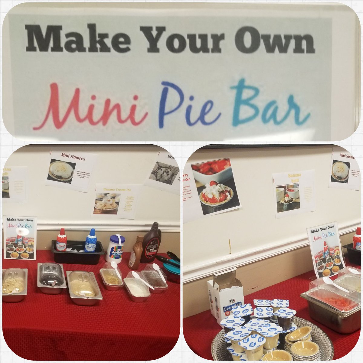 8954ASDS's tweet photo. It's National Pie Day! Make your own mini 🥧! #VOA365 @mark_rackers @chancejsmith89 @TavaresPonder https://t.co/lXGxfQmLDi