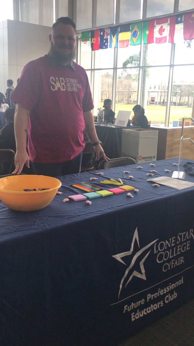 aat_cf's tweet photo. Involvement Expo LSC Cy-Fair!  Get involved in our Future Professional Educators https://t.co/8IzxddLIBI