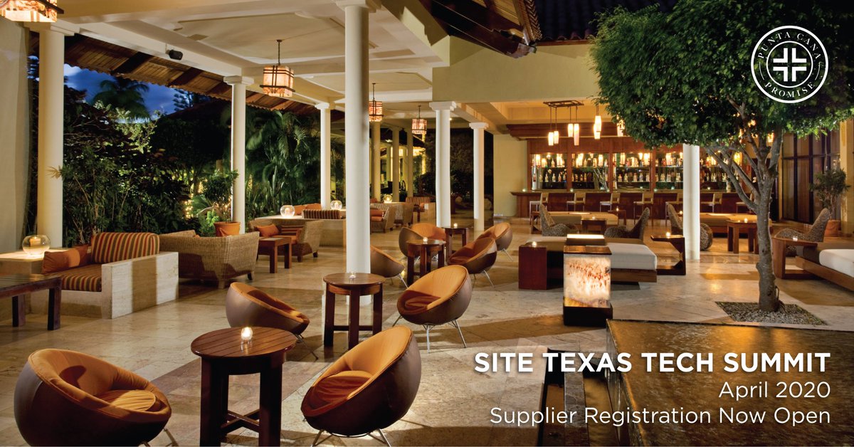 sitetexas's tweet photo. Supplier Registration is open for the 8th Annual SITE Texas TECH SUMMIT! Don't miss this opportunity to meet our top-notch incentive travel hosted buyers! https://t.co/xQJVxxr7Jf https://t.co/i9tz0UQ6vg
